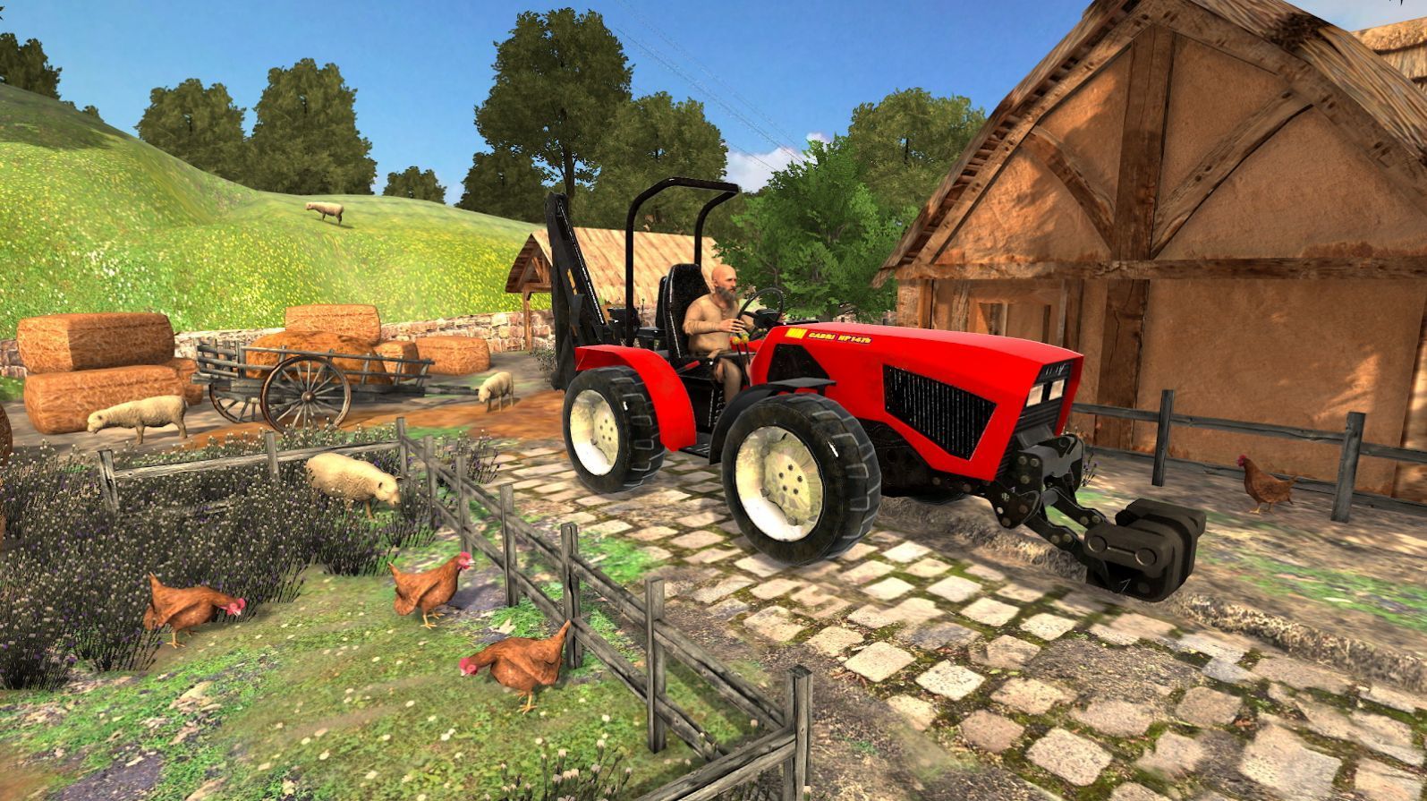 農場生活拖拉機駕駛1